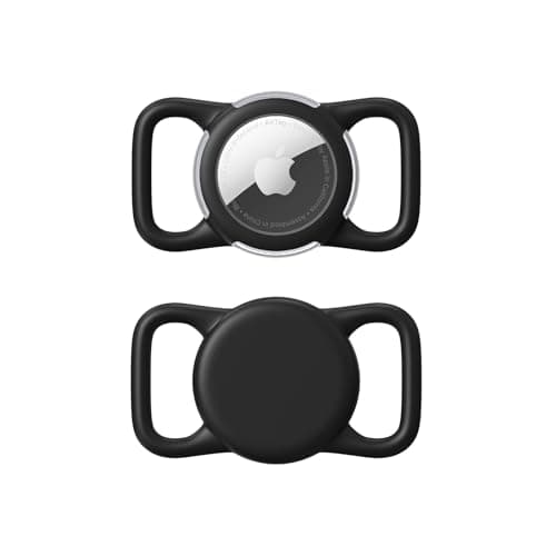 Unbranded Waterproof Slide-On AirTag Dog Collar Holder