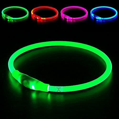 BSEEN BSEEN USB Rechargeable LED Dog Collar