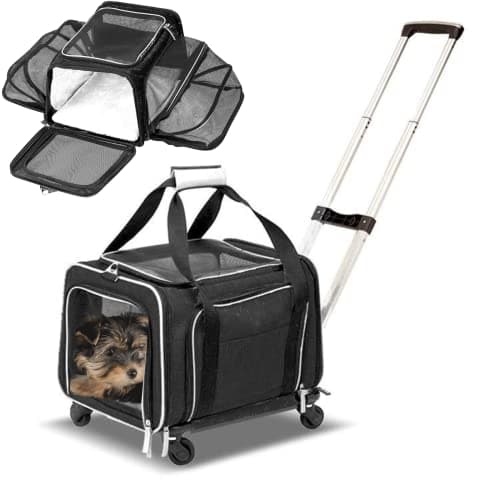 Ruff Life 101 Ruff Life 101 Expandable Pet Carrier on Wheels