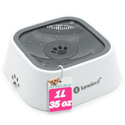 LumoLeaf LumoLeaf No Spill Water Bowl (35 oz)