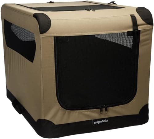 Amazon Basics Amazon Basics Portable Folding Soft Dog Crate
