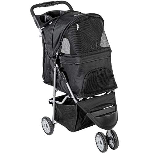 VIVO VIVO Three Wheel Foldable Pet Stroller