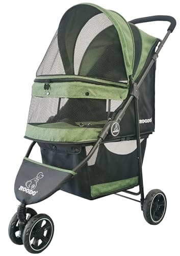 ROODO ROODO 3-Wheel Lightweight Foldable Pet Stroller