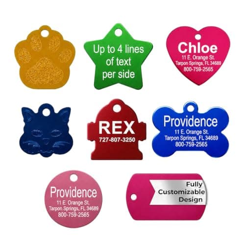 Providence Engraving Providence Engraving Custom Aluminum Pet Tag