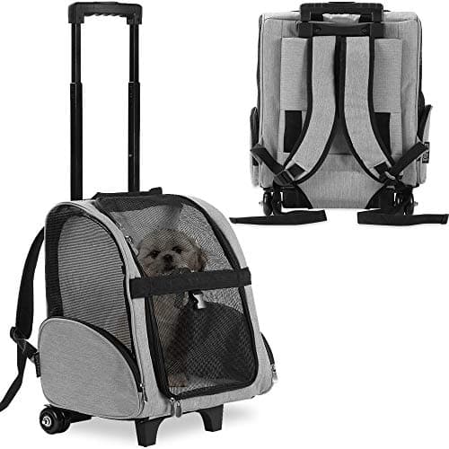 KOPEKS KOPEKS Deluxe Backpack Carrier with Double Wheels