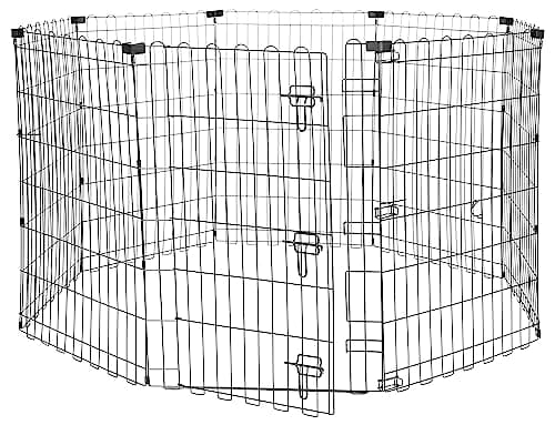 Amazon Basics Amazon Basics Foldable Metal Exercise Playpen