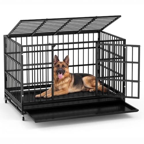 LEMBERI LEMBERI 48-Inch Heavy Duty Dog Crate