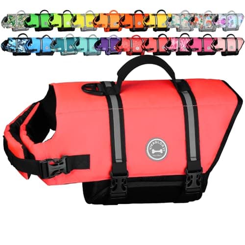 VIVAGLORY VIVAGLORY Rip-Stop Dog Life Vest
